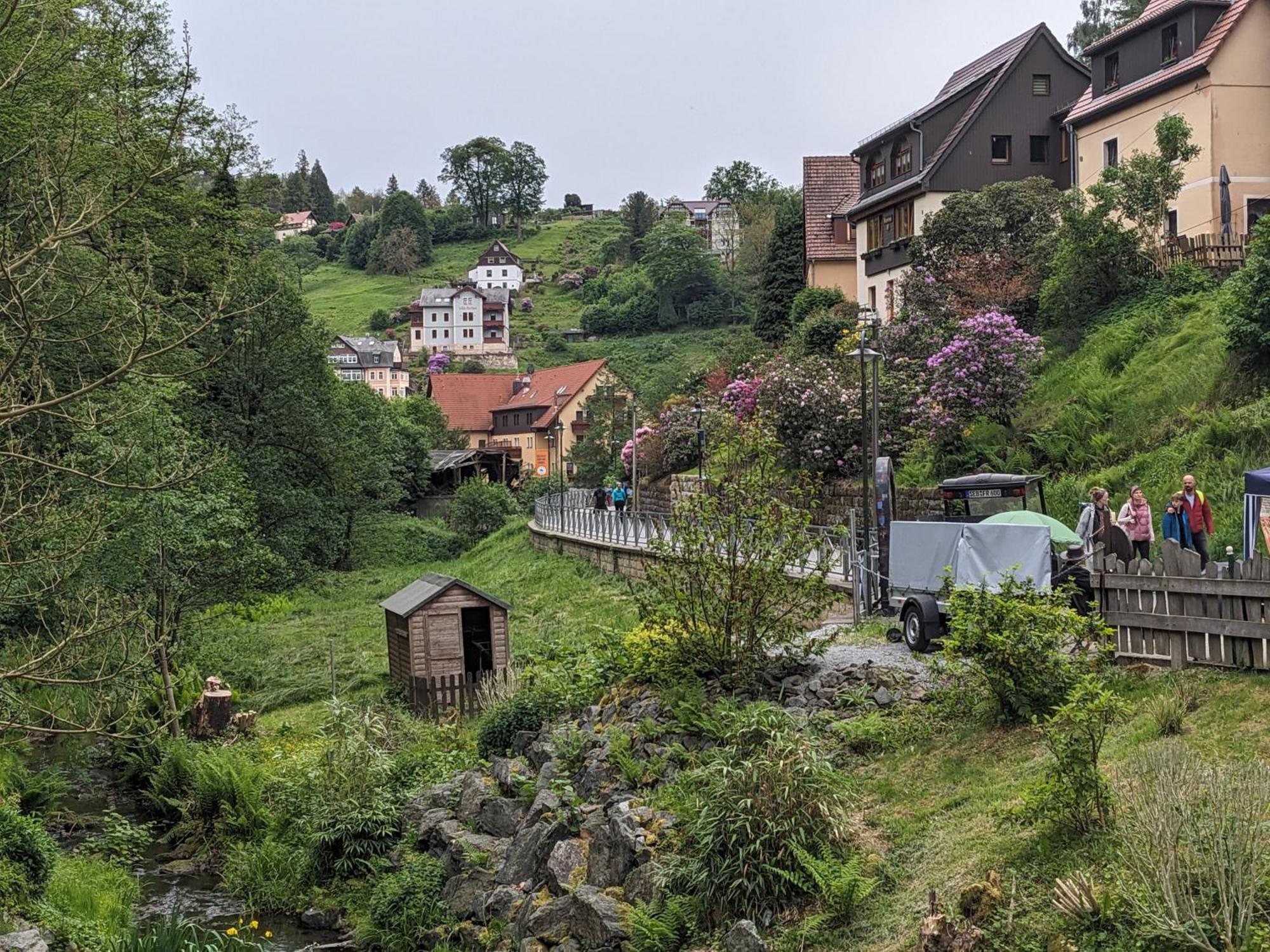 Villa Richter Rathen Buitenkant foto